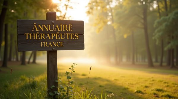 Chaque thérapeute accessible via l'annuaire thérapeutes France
